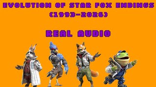 Evolution Of Star Fox Endings (1993-2026) Real Audio
