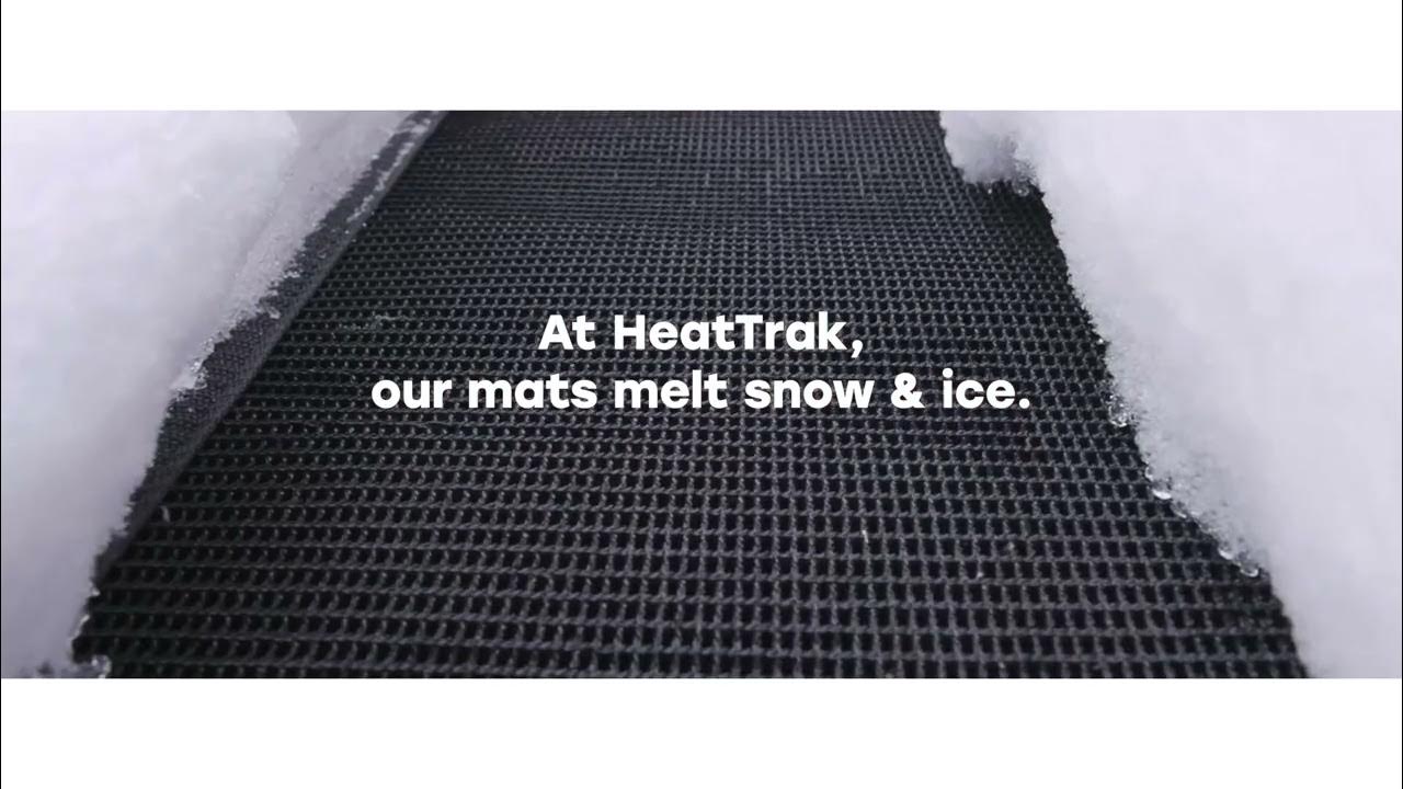 HeatTrak Snow & Ice Melting Mats offers a better alternative to harsh  chemicals and salts 