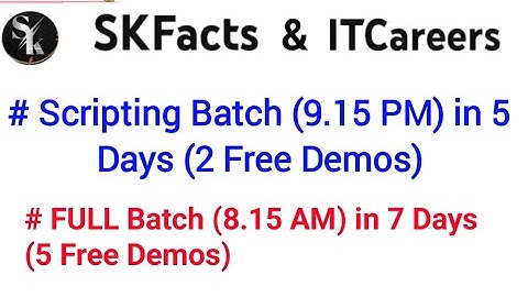 SKFacts ServiceNow Online Training New Batch START || #servicenow #skfacts #servicenowdeveloper