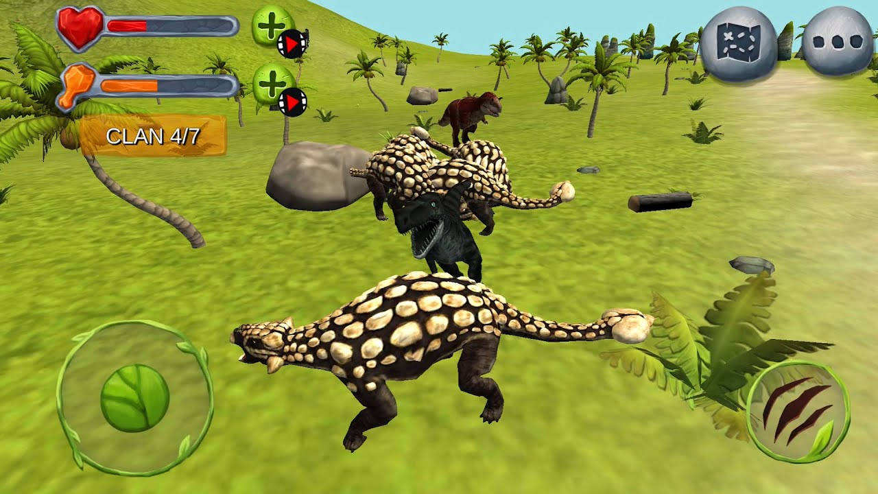 Jurassic Dinosaur Clan Simulator 3D Android Gameplay #10 Ankylosaurus Sim Game 🦖