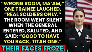 “Real Soldiers Only,” They Said—Then the General Stood Up and Saluted: “Welcome Back, Titan One.”