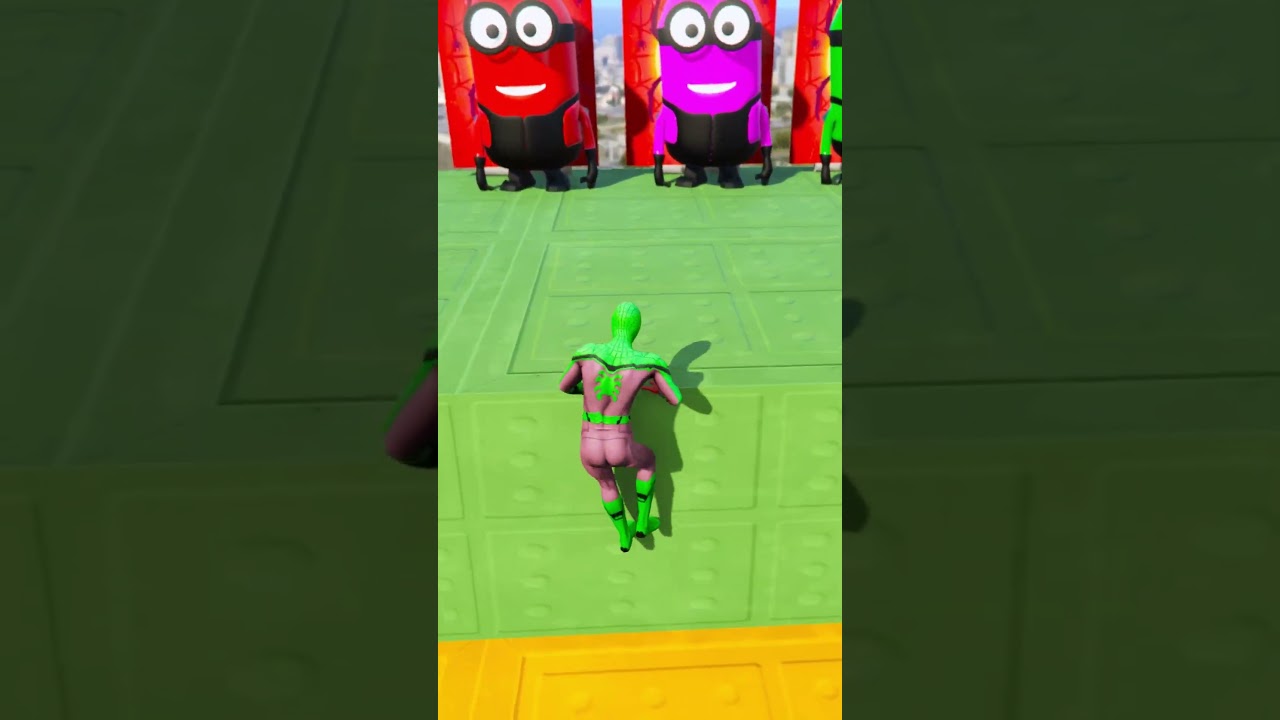 GTA 5 Epic Ragdolls | Spider-Man Jumps/Fails ep. 3459