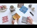 コースター制作風景/Coaster production scene