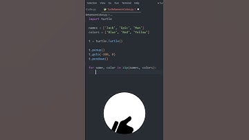 python easy turtle projects: printing names in different colors #shorts #trending #viral