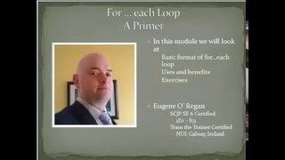 Java Intermediate - For Each Loop Primer