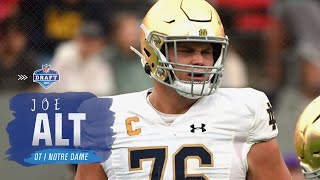 Joe Alt Highlight Reel | 2024 NFL Draft