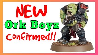 New 40k Ork Boyz Confirmed!! + Great White Squig!!