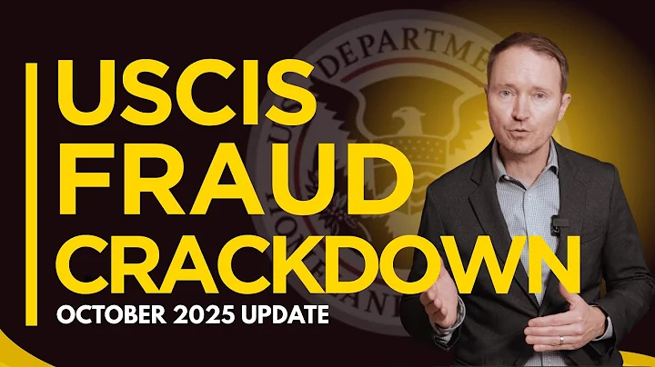 🚨 USCIS, ICE & FBI Crack Down on Immigration Fraud 🚨