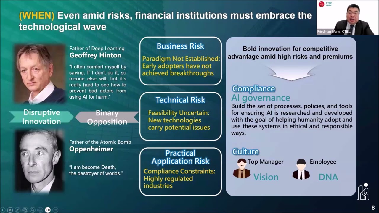 CTBC Bank & ABA webinar on Current State & Future of AI Empowering Financial Services, June 20 2024