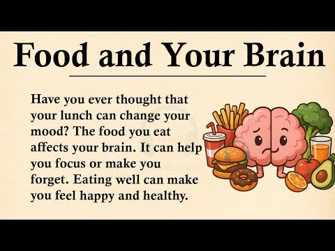 How The Food You Eat Affects Your Brain Learn English Through Story Level 3 Graded Reader
