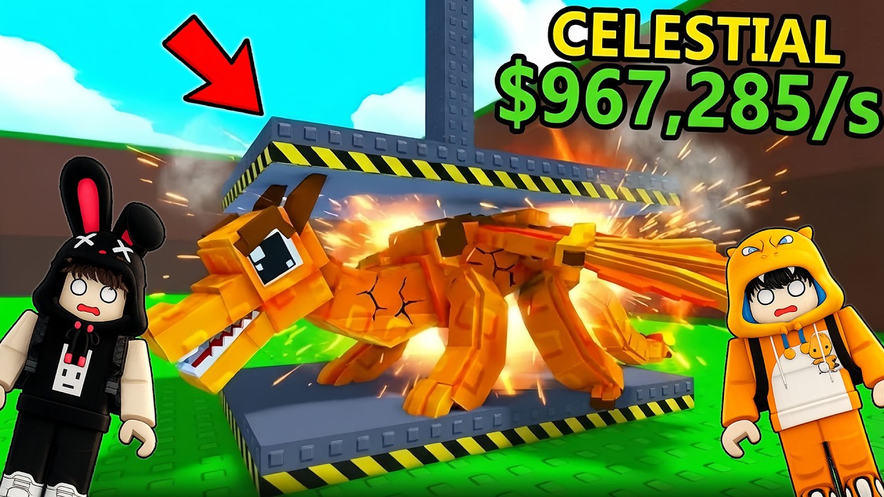 Ferix, Kezri Dan Ciko Selamatkan Brainrot Dari Mesin Penghancur! ROBLOX