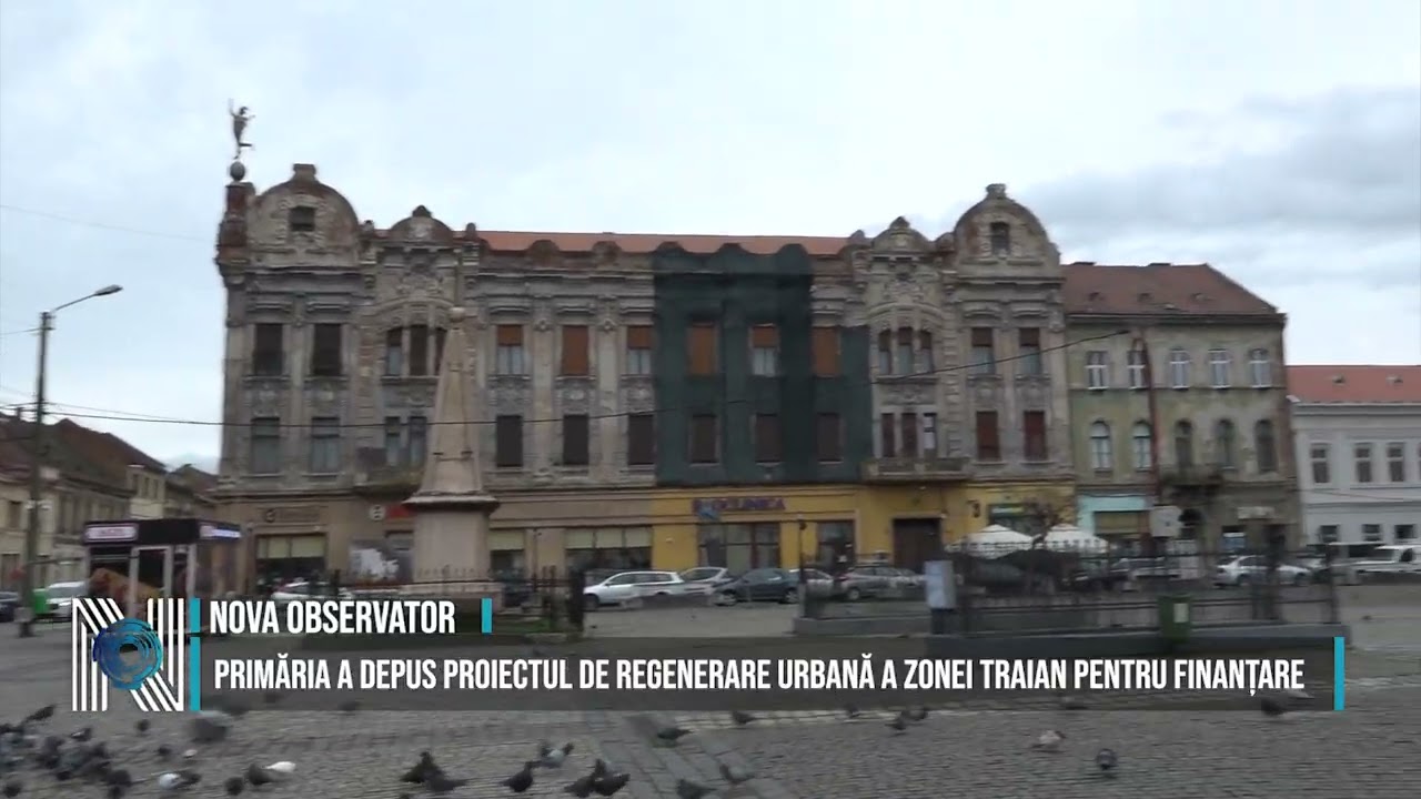 Primăria a depus proiectul de regenerare urbană a zonei Traian pentru finanțare