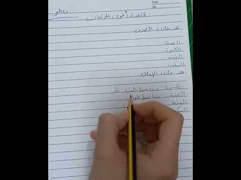 قاعدة أقوى الحركات عند علماء الصرف وعلماء الإملاء المعاصرون