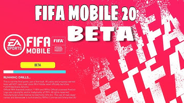 FIFA MOBILE 20 BETA IS OUT! - GAMEPLAY & FIRST LOOK!