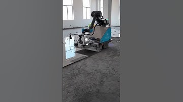 Amazing Tile Laying Robot in Action Construction Site Automation2025 #newtechnology #tilelayingrobot