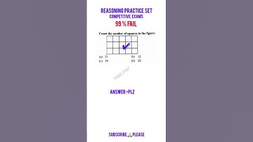 squares counting|reasoning classes|short tricks reasoning|ssc gd,mts tet questions| mathscan#shorts