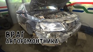 #101[VW Passat B7] Ремонт после ДТП Body Repair