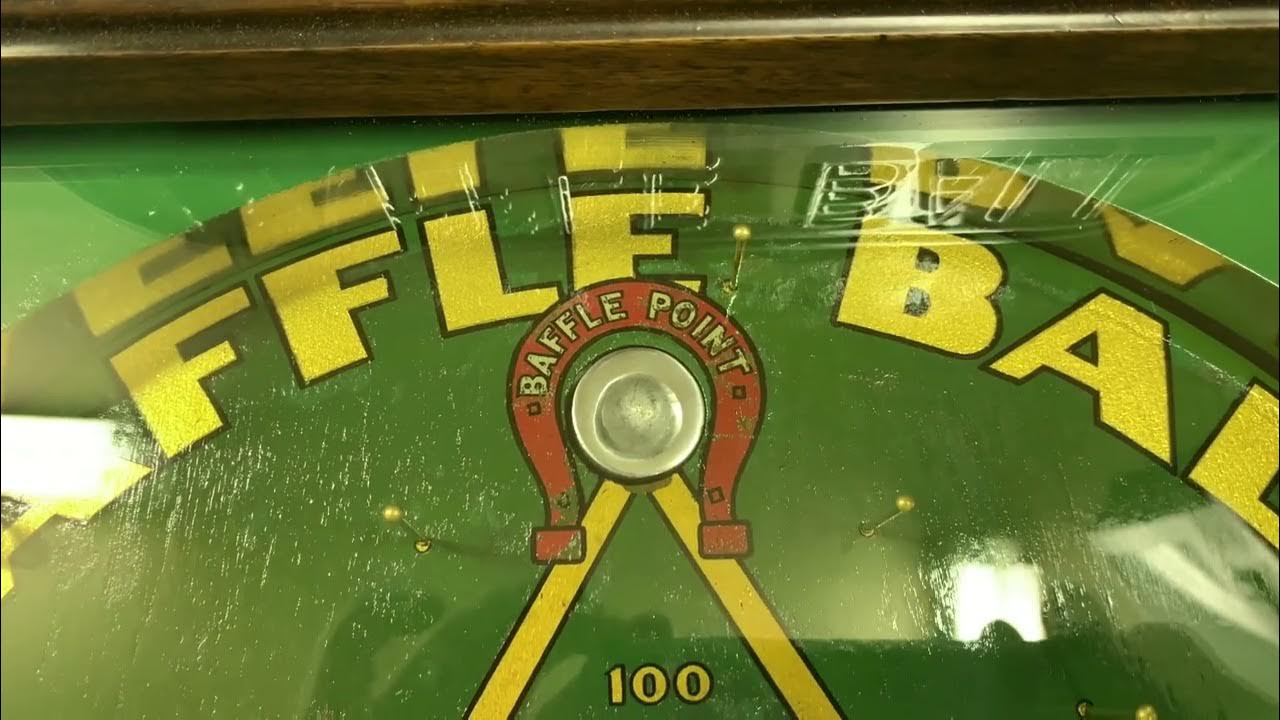 Gottlieb Baffle Ball Pinball YouTube
