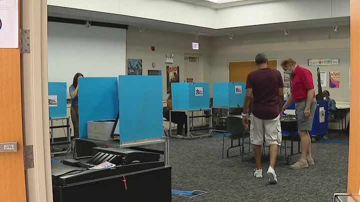 Primary Election Day polls opening at 6 a.m.