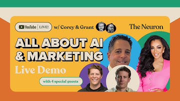 LIVE: Learn All About AI and Marketing