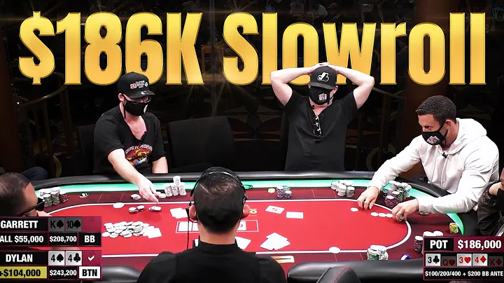 High Stakes SLOWROLL!!! Garrett Adelstein vs Dylan...