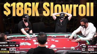 High Stakes SLOWROLL!!! Garrett Adelstein vs Dylan Gang for $186,000