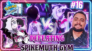 Pokemon Sword Part 16: Crushing the Dark-Type Gym! ⚫ Spikemuth Gym Defeated #pokemon