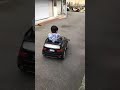 BMW 暴走　子供が暴走　Ｘ５　BMWオープン　方向転換　オラオラ運転