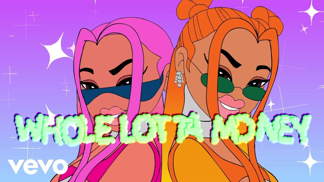 BIA ft. Nicki Minaj - WHOLE LOTTA MONEY (Remix) (Official Animated Video)