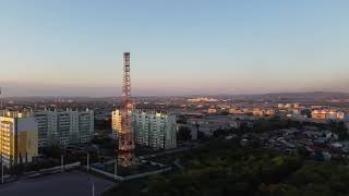Магнитогорск с высоты. Полёт над экопарком.