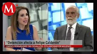 Calderón sabía lo grave de García Luna ¡y si no, fue un idiota!:  Diego Fernández de Cevallos