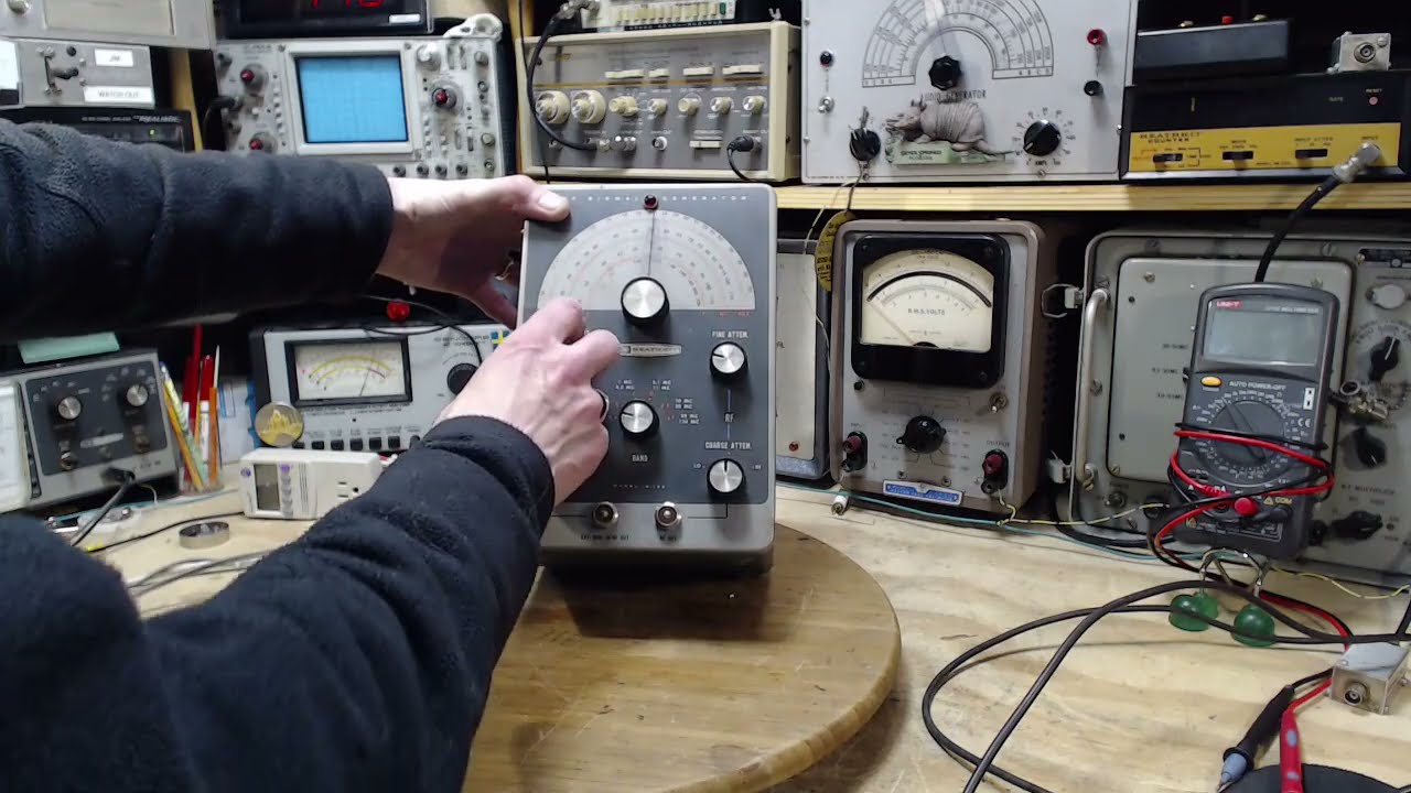 Heathkit Signal Generator IG-102 Video #1 - Checkout