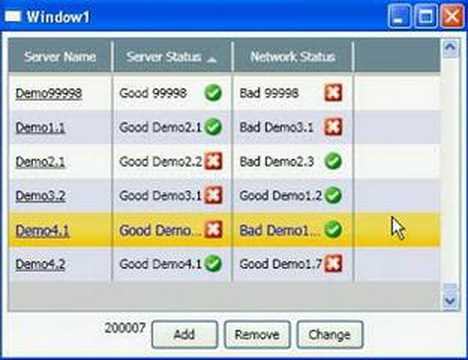 WPF High performance listview