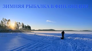 Зимняя рыбалка на юге Финляндии. Рыбалка в Финляндии. Panoptix LivesCope.