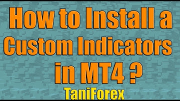 How to install a custom indicator in mt4 | Metatrader 4 Basics tutorial for beginners by Tani