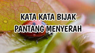 KATA KATA BIJAK PANTANG MENYERAH, MENGINSPIRASI DAN BIKIN SEMANGAT