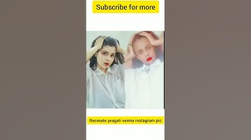 Recreated pragati verma Instagram pictures #shorts #recreate #pragati verma