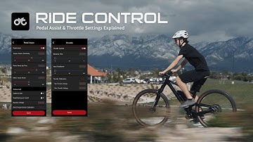 Ride Control App Pedal Assist & Throttle Settings | CYC MOTOR