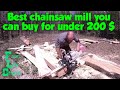 Best Chainsaw mill you can buy for under 200$  Hyperlapse at 11:09