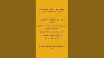 💻 Advanced .NET Interview Questions | P-3 | Expert-Level C# Topics for Experienced Developers - Q-24