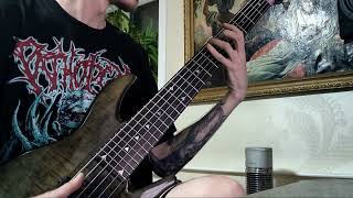 Pathology  - Tyrannical Decay (Bass cover) One take