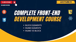 Block Vs Inline Elements | Complete Front-End Course