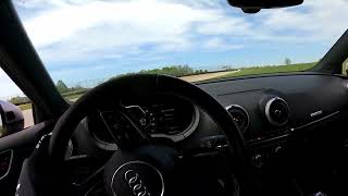 Audi RS3 at Gingerman Raceway, CGI intermediate, 1.44 session best