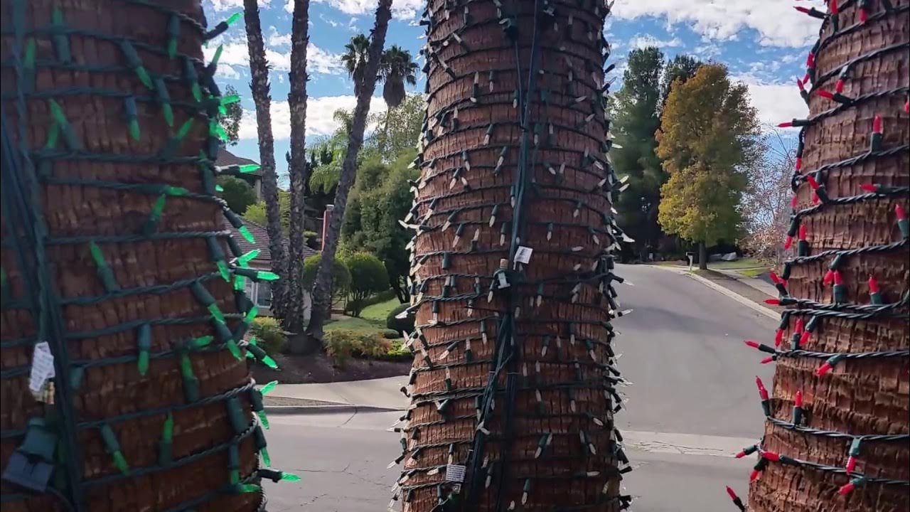 Behind the Scenes Christmas Light Show Setup 2016 YouTube