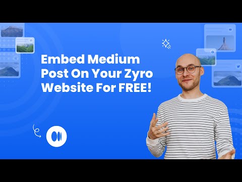 How to embed Medium post on Zyro for FREE?