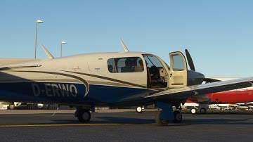 Flying the Carenado M20R from Duxford to Stapleford in Microsoft Flight Simulator