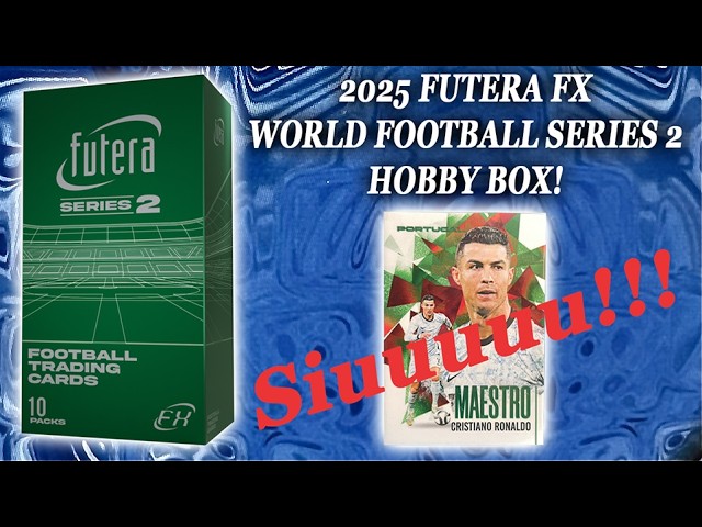 OUR 1ST CR7 LOW-NUMBERED HIT SIUUUUU! 🔥 2025 FUTERA FX WORLD