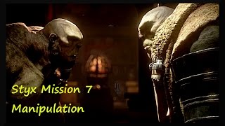 This is a styx shards of darkness gameplay mission 7 called Manipul...
