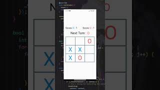 Flutter - Simple Tic Tac Toe Game #flutter #tictactoe #game