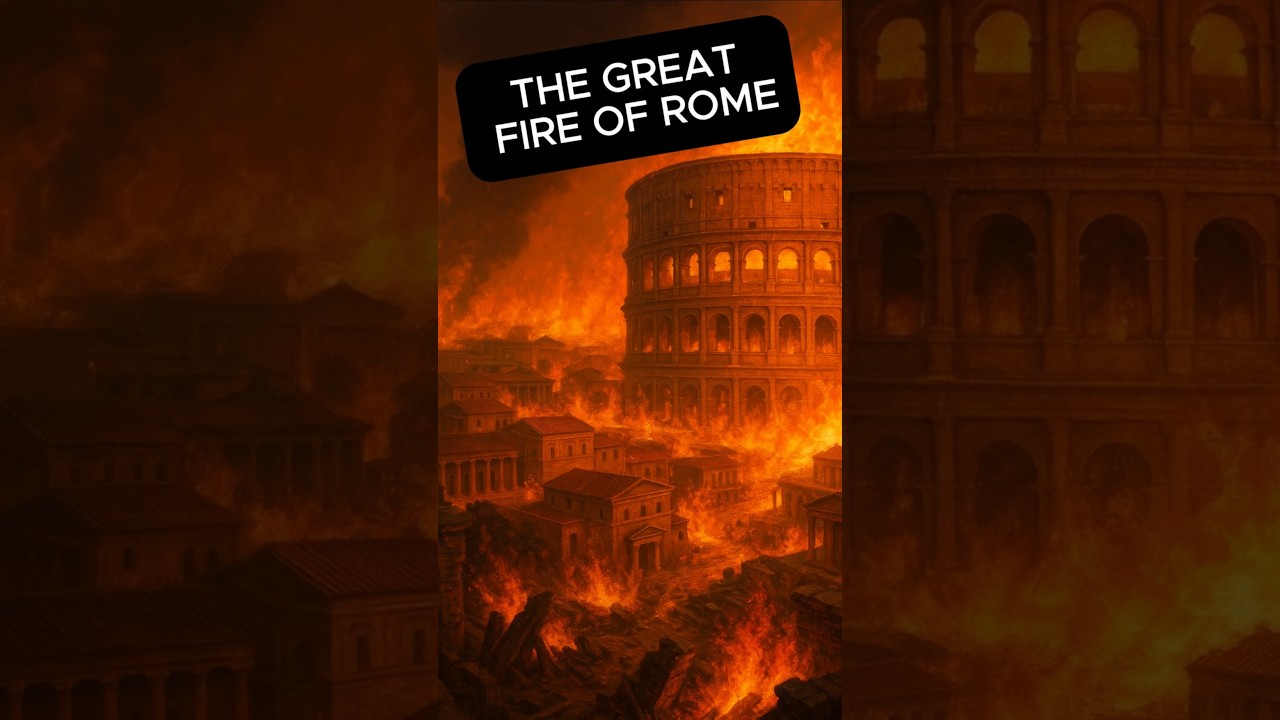 The Day Rome Burned: Nero's Fire in 30 seconds